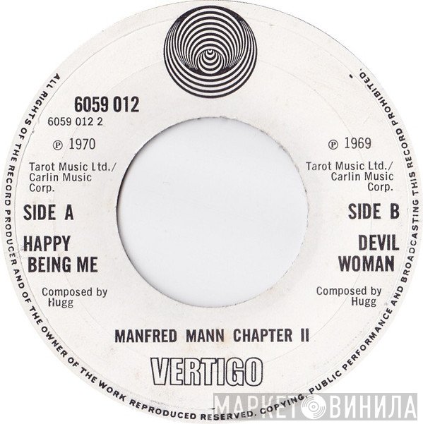 Manfred Mann Chapter Three - Happy Being Me