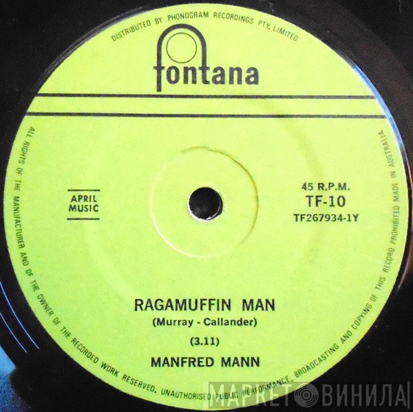 Manfred Mann  - Ragamuffin Man