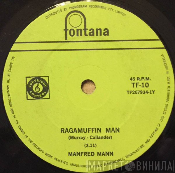 Manfred Mann  - Ragamuffin Man