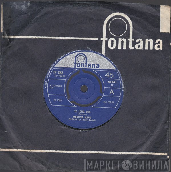 Manfred Mann - So Long, Dad