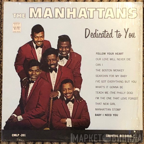 Manhattans  - Dedicated To You