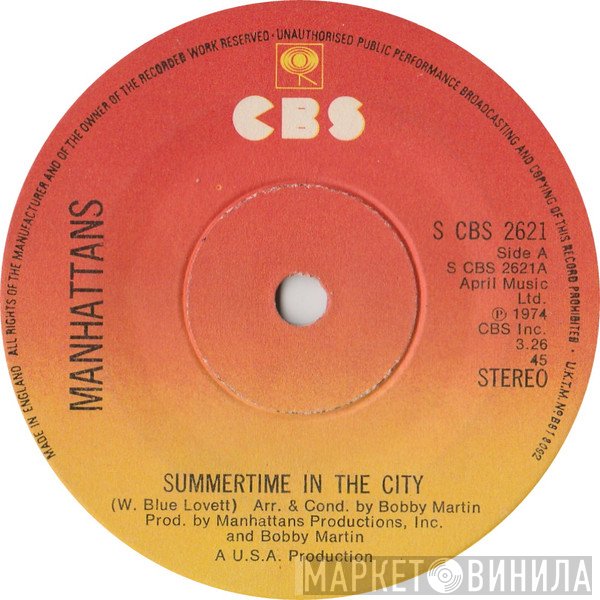 Manhattans  - Summertime In The City
