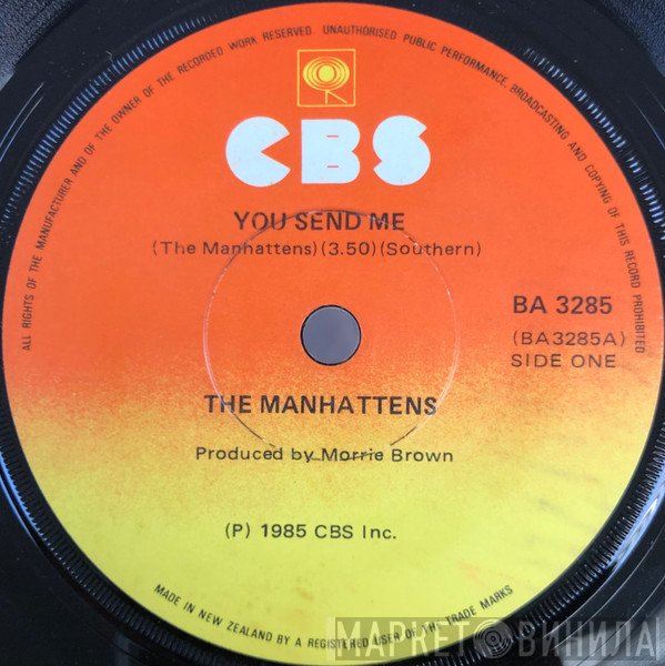 Manhattans  - You Send Me