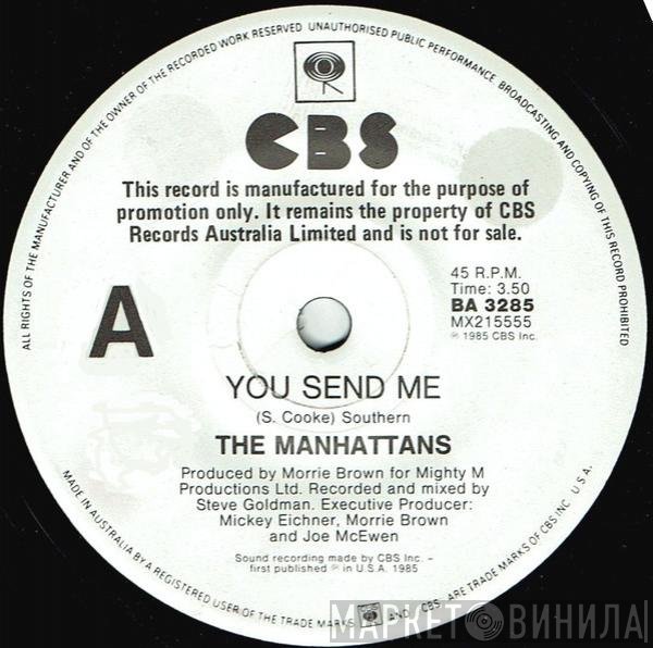 Manhattans  - You Send Me
