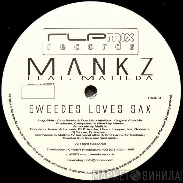 Mankz, Matilda  - Sweedes Loves Sax