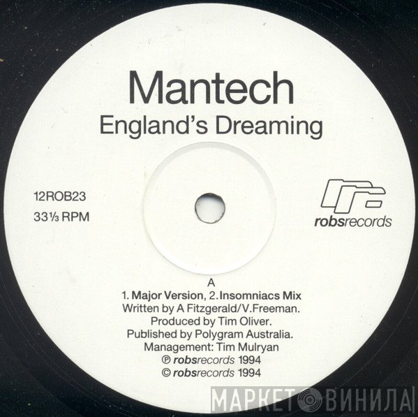 Mantech - England's Dreaming