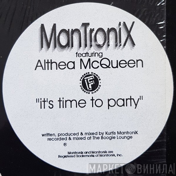 Mantronix Featuring Althea McQueen  - It's Time To Party