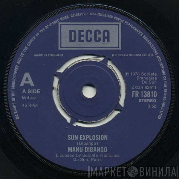 Manu Dibango - Sun Explosion