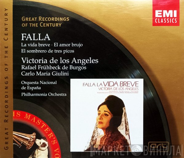 Manuel De Falla, Philharmonia Orchestra, Carlo Maria Giulini, Victoria De Los Angeles, Rafael Frühbeck De Burgos, National Symphonic Orchestra Of Spain - La Vida Breve / El Amor Brujo / El Sombrero De Tres Picos