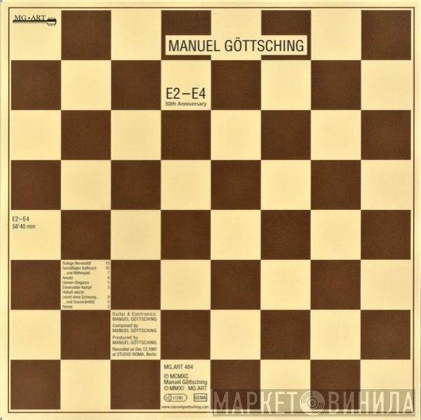 Manuel Göttsching  - E2–E4 (30th Anniversary)
