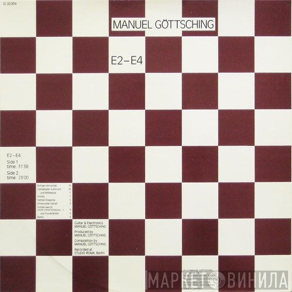 Manuel Göttsching  - E2-E4