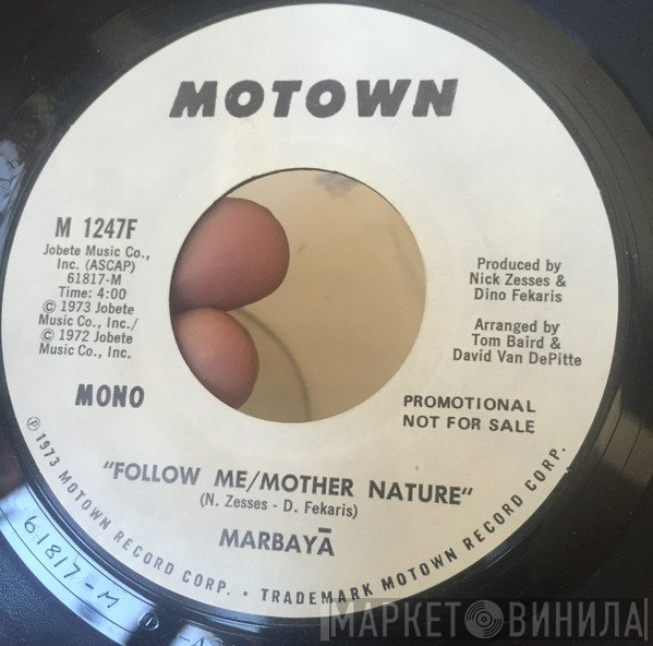 Marbaya - Follow Me / Mother Nature