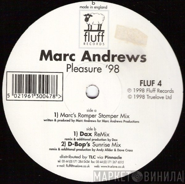 Marc Andrews - Pleasure '98
