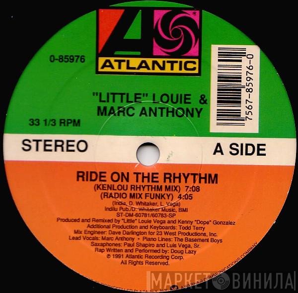 Marc Anthony, Louie Vega - Ride On The Rhythm