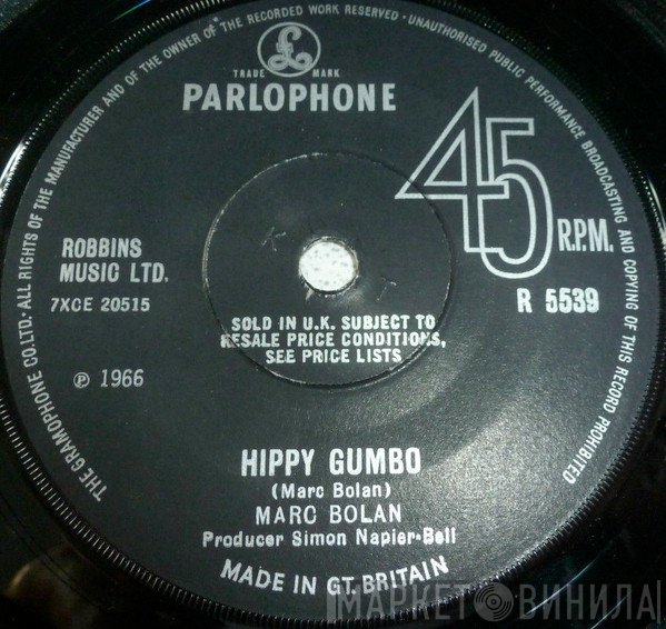 Marc Bolan  - Hippy Gumbo