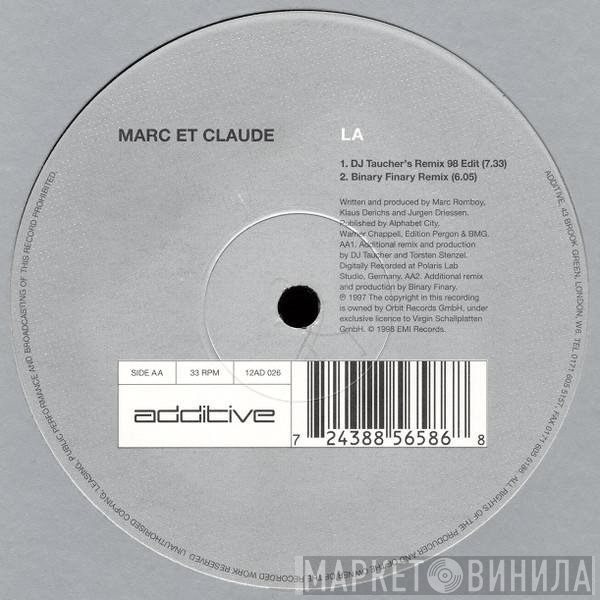 Marc Et Claude  - La