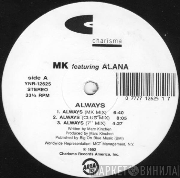 Marc Kinchen Featuring Alana  - Always