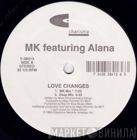 Marc Kinchen Featuring Alana  - Love Changes