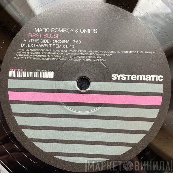 Marc Romboy & Oniris   - First Blush