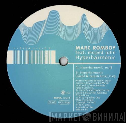 Marc Romboy Feat. Moped John  - Hyperharmonic