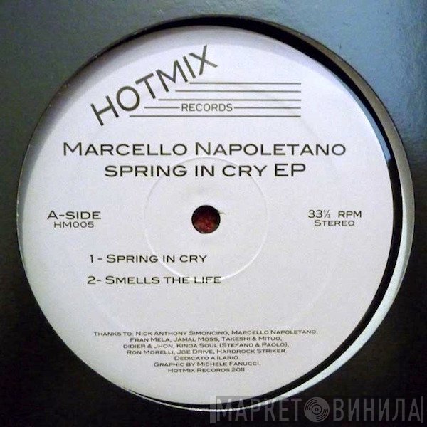 Marcello Napoletano - Spring In Cry EP