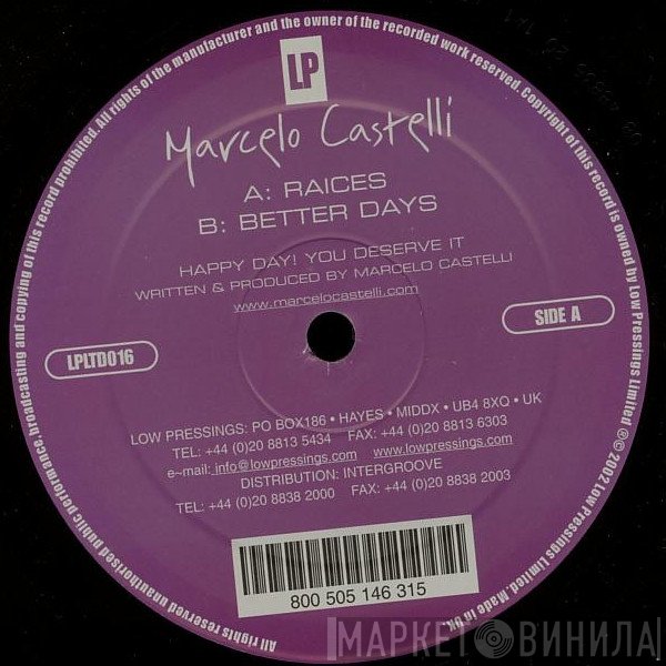 Marcelo Castelli - Raices / Better Days
