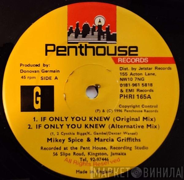 Marcia Griffiths, Mikey Spice - If Only You Knew