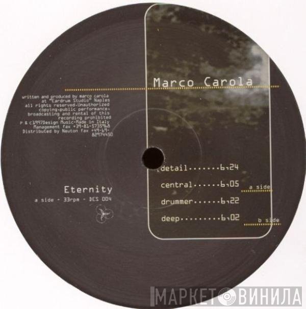 Marco Carola  - Eternity