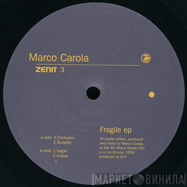 Marco Carola - Fragile EP