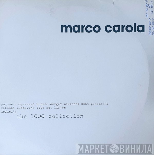 Marco Carola - The 1000 Collection