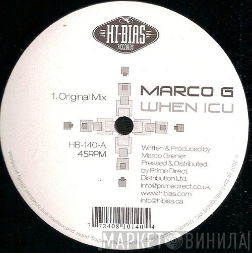 Marco G - When ICU