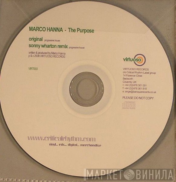 Marco Hanna - The Purpose