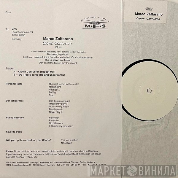 Marco Zaffarano  - Clown Confusion