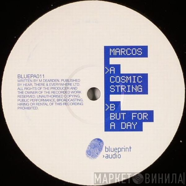 Marcos  - Cosmic String / Just For A Day