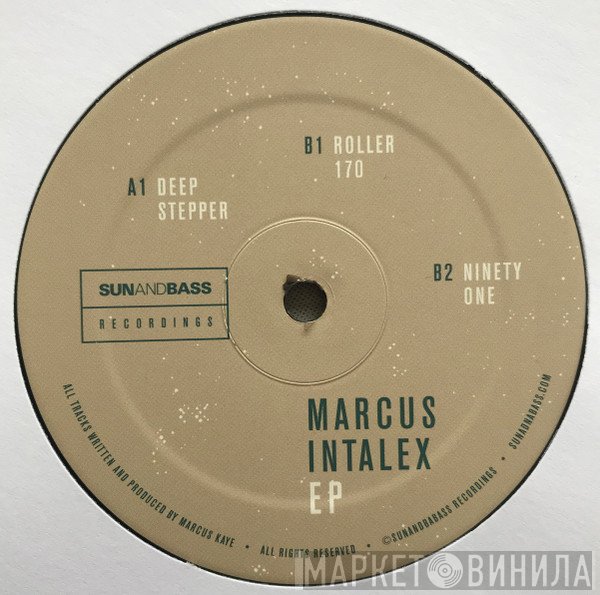 Marcus Intalex  - Marcus Intalex EP