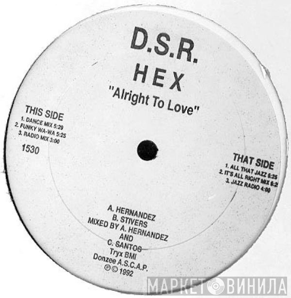 Marcy Lee, B.P. Johnson, Hex  - Alright To Love