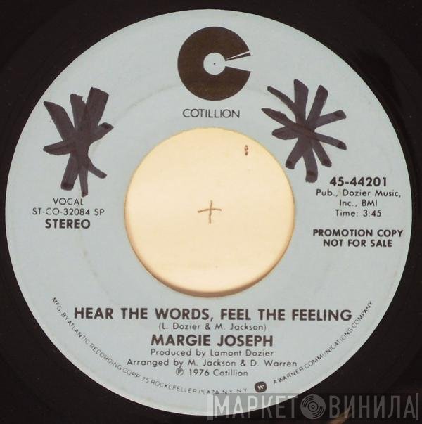 Margie Joseph - Hear The Words, Feel The Feeling