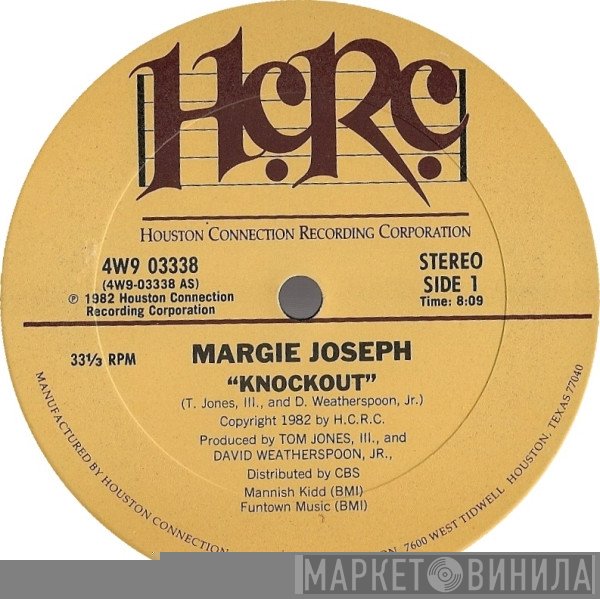 Margie Joseph  - Knockout