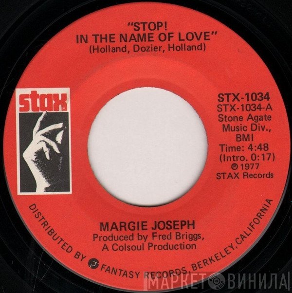 Margie Joseph  - Stop! In The Name Of Love