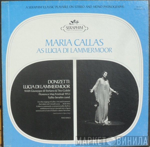 Maria Callas, Gaetano Donizetti, Tullio Serafin, Giuseppe di Stefano, Tito Gobbi - Lucia Di Lammermoor - Florence May Festival 1953