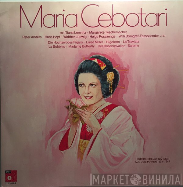 Maria Cebotari - Maria Cebotari