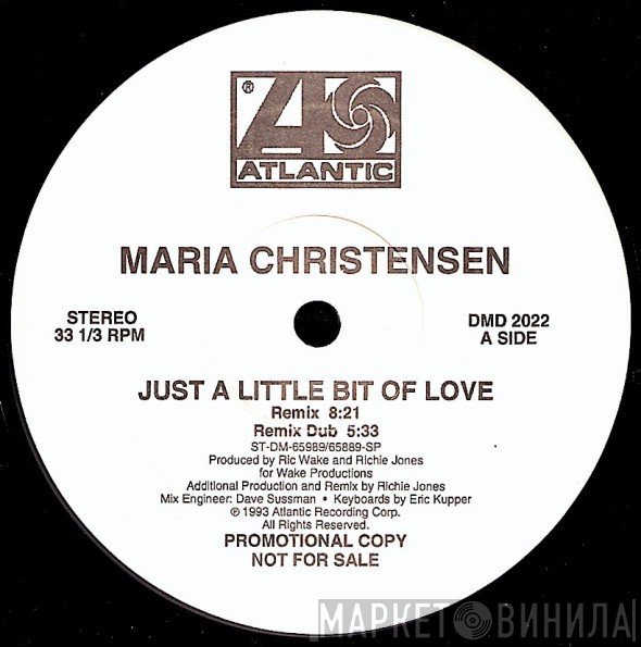 Maria Christensen - Just A Little Bit Of Love