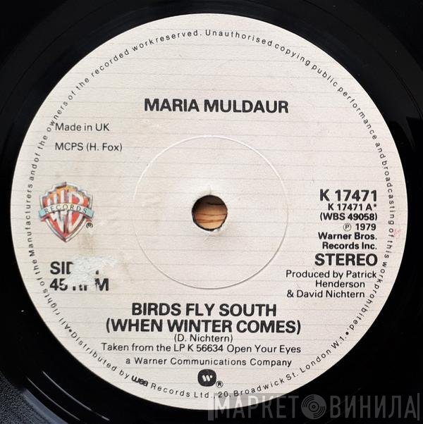 Maria Muldaur - Birds Fly South (When Winter Comes)