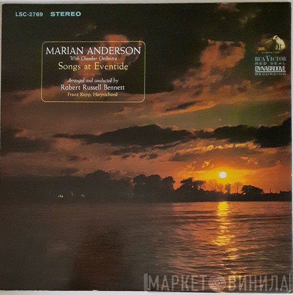 Marian Anderson  - Songs At Eventide