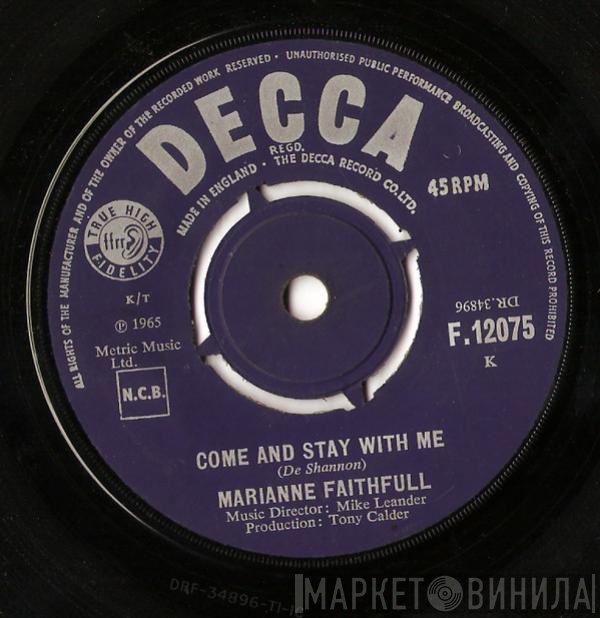 Marianne Faithfull - Come And Stay With Me