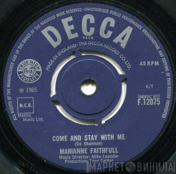 Marianne Faithfull - Come And Stay With Me