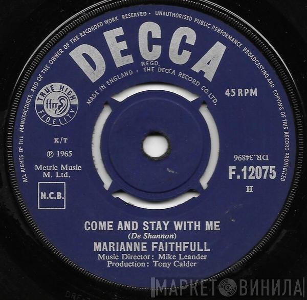 Marianne Faithfull - Come And Stay With Me