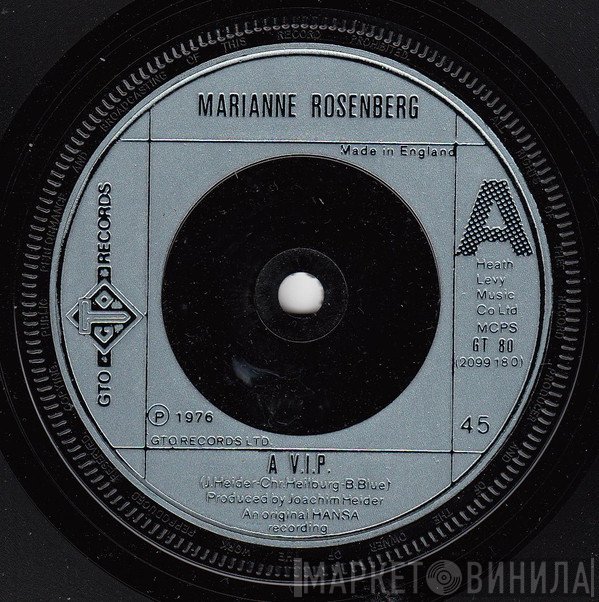 Marianne Rosenberg - A V.I.P.