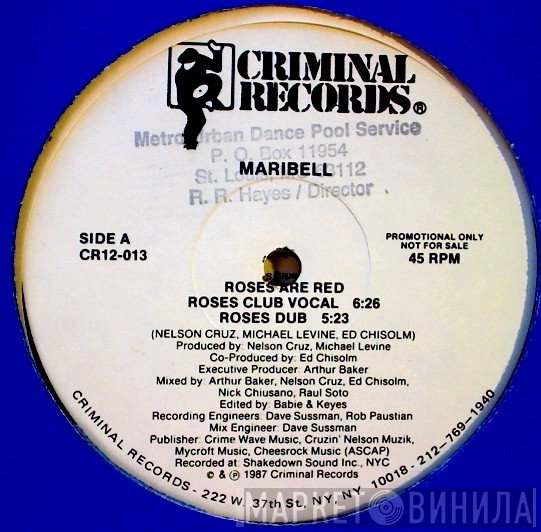 Maribell  - Roses Are Red