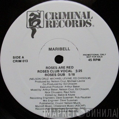 Maribell  - Roses Are Red